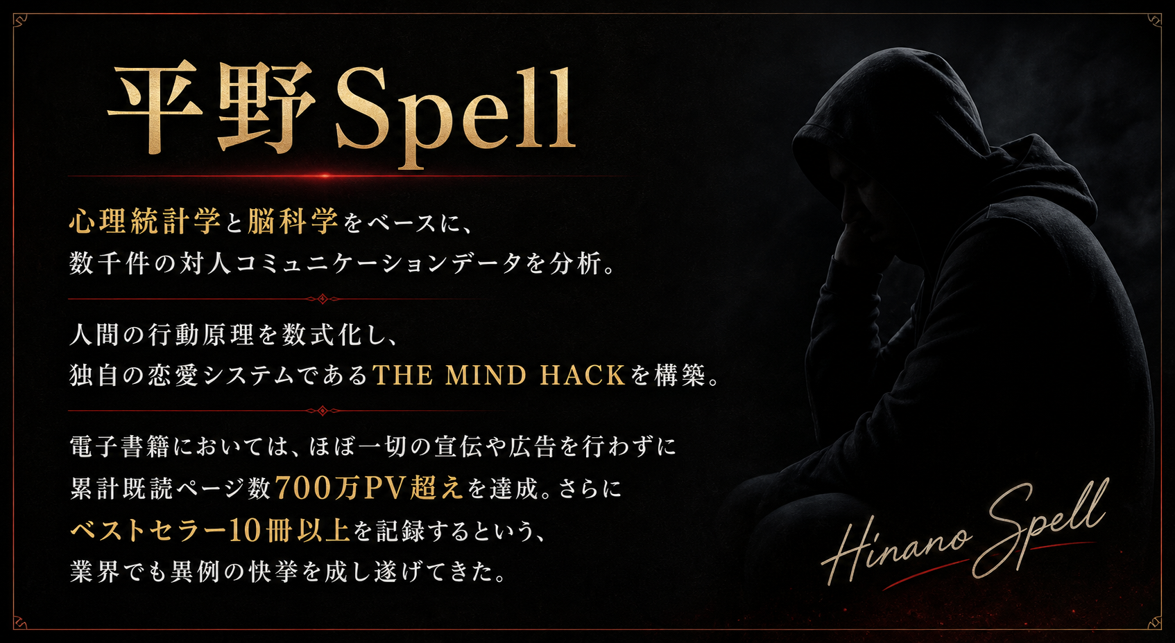 平野Spell 著者プロフィール