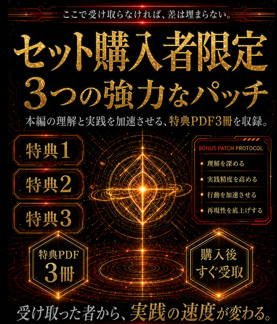 特典PDF3冊の全貌